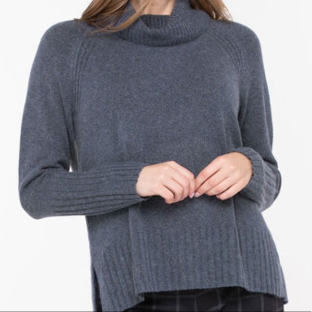 2/$25 Ricki's Gray Cowl Neck Sweater
